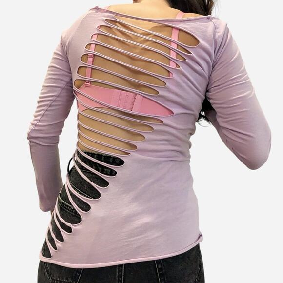 Y2k Purple Top - Picture 2 of 5